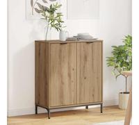 Vidaxl Buffet Chêne Artisanal 69,5 X 33 X 82 Cm Bois D'ingénierie