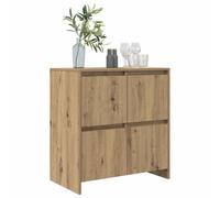 vidaXL Buffet Chêne Artisanal 70 x 41 x 75 cm Bois d'ingénierie