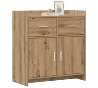 vidaXL Buffet Chêne Artisanal 75 x 36 x 80 cm Bois d'ingénierie