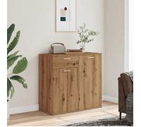 vidaXL Buffet chêne artisanal 80 x 36 x 75 cm bois d'ingénierie 856007