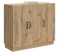 vidaXL Buffet Chêne Artisanal 89 x 34,5 x 77 cm Bois d'ingénierie