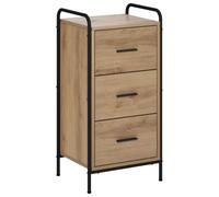 vidaXL Buffet Chêne Artisanal 97 x 33 x 81 cm Bois d'ingénierie