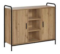 vidaXL Buffet Chêne artisanal 97 x 33 x 81 cm Bois d'ingénierie 8013853