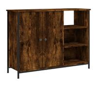 vidaXL Buffet chêne fumé 100x33x75 cm Bois d'ingénierie
