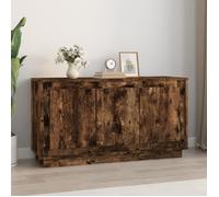 vidaXL Buffet chêne fumé en bois d'ingénierie 102x35x55 cm 831890