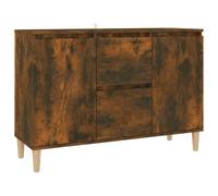 vidaXL Buffet Chêne fumé 101x35x70 cm Bois d'ingénierie 815162