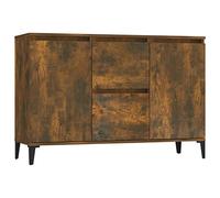 vidaXL Buffet Chêne fumé 104x35x70 cm Bois d'ingénierie