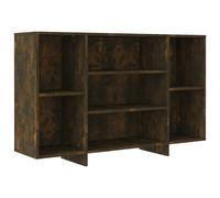 Vidaxl Buffet Chêne Fumé 120x30x75 Cm Aggloméré