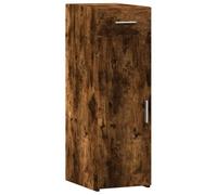 Vidaxl Buffet Chêne Fumé 30x42,5x93 Cm Bois D'ingénierie Multicolore