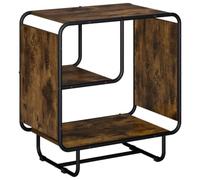 vidaXL Buffet Chêne fumé 60 x 37,5 x 64,5 cm Bois d'ingénierie