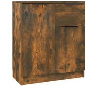 vidaXL Buffet Chêne fumé 60x30x70 cm Bois d'ingénierie Marron