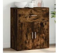 Vidaxl Buffet Chêne Fumé 60x31x70 Cm Bois D'ingénierie Marron