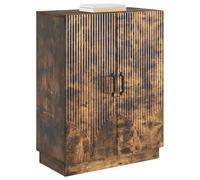 vidaXL Buffet Chêne fumé 66 x 34,5 x 87 cm Bois d'ingénierie, Grand Espace de Rangement, Buffet stylé Moderne, Meuble de Salle à Manger pour chez toi, élégant