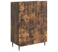 vidaXL Buffet Chêne fumé 66 x 34,5 x 92 cm Bois d'ingénierie 894410