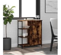 vidaXL Buffet chêne fumé 70x30x80 cm bois d'ingénierie 835491
