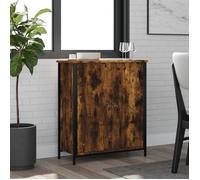 vidaXL Buffet chêne fumé 70x30x80 cm bois d'ingénierie 835536