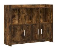 vidaXL Buffet Chêne fumé 98 5 x 33 x 80 cm Bois d'ingénierie 8011143