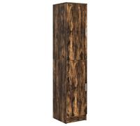 vidaXL Buffet Chêne fumé Bois d'ingénierie Grand Buffet Rectangulaire