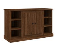 Buffet, Meuble de Rangement avec Porte, Armoire de Rangement, Organisateur Intérieur Salon, Moderne, Chêne Marron Bois d'Ingénierie