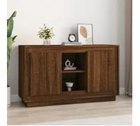 vidaXL Buffet chêne marron 102x35x60 cm bois d'ingénierie 831884