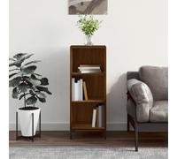 Vidaxl Buffet Chêne Marron 34,5x32,5x90 Cm Bois D'ingénierie Multicolore