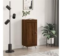 vidaXL Buffet Chêne marron 34,5x34x90 cm Bois d'ingénierie830419 Marron G