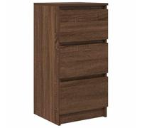 vidaXL Buffet chêne Marron 37,5x35x76 cm Bois d'ingénierie
