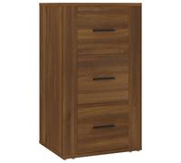 vidaXL Buffet Armoire de Rangement Organisateur de Maison Meuble de Rangement Armoire de Salon Chêne Marron 40x33x70 cm Bois d'Ingénierie Marron