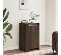 vidaXL Buffet chêne marron 45x35x75 cm bois d'ingénierie, armoire, armoire latérale, armoire de rangement, armoire, placard, 848401