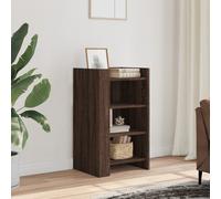 Vidaxl Buffet Chêne Marron 45x35x75 Cm Bois D'ingénierie Marron