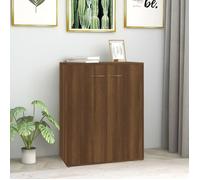 vidaXL Buffet Chêne marron 60x30x75 cm Bois d'ingénierie815380