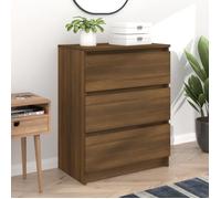vidaXL Buffet Chêne marron 60x35x76 cm Bois d'ingénierie 815512