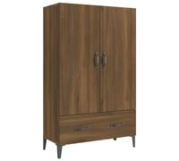 Vidaxl Buffet Chêne Marron 70x31x115 Cm Bois D'ingénierie Marron