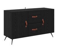 Buffet - bahut - enfilade Vidaxl Buffet Chêne noir 100 x 36 x 60 cm Bois d'ingénierie