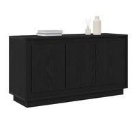 Buffet Moderne - vidaXL - Chêne Noir - Étagères Ajustables - Finition Mate - 150cm