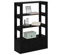 vidaXL Buffet Chêne noir Bois d'ingénierie 30 x 80 x 119.5 cm
