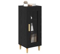 vidaXL Buffet Chêne fumé 34,5x34x90 cm Bois d'ingénierie Armoire rangement