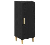 vidaXL Sideboard Chêne noir 34,5 x 34 x 90 cm Bois composite