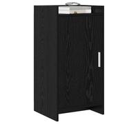 vidaXL Buffet Chêne Noir 40 x 36 x 80 cm Bois d'ingénierie