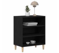 vidaXL Buffet Chêne Noir 57 x 35 x 70 cm Bois d'ingénierie