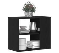 vidaXL Buffet Chêne Noir 60 x 30 x 50 cm Bois d'ingénierie