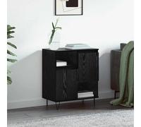 vidaXL Buffet Chêne noir 60 x 35 x 70 cm Bois d'ingénierie