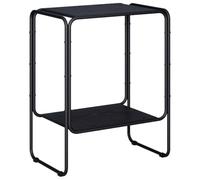 vidaXL Buffet Chêne Noir 60 x 38 x 75 cm Bois d'ingénierie