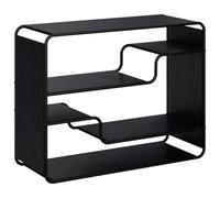 vidaXL Buffet Chêne Noir 98 x 37,5 x 75,5 cm Bois d'ingénierie