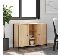 Vidaxl Buffet Chêne Sonoma 100x35x70 Cm Bois D'ingénierie Marron