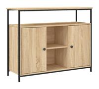 vidaXL Buffet Chêne Sonoma 100x35x80 cm Bois d'ingénierie
