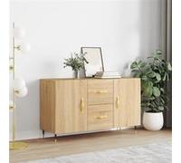 vidaXL Buffet chêne sonoma 100x36x60 cm bois d'ingénierie828151 Marron G