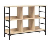 vidaXL Buffet chêne sonoma 102x32x73,5 cm bois d'ingénierie 837723