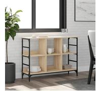 vidaXL Buffet chêne sonoma 102x32x73,5 cm bois d'ingénierie 837723