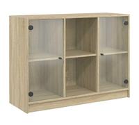 vidaXL Buffet chêne Sonoma 102x37x75,5 cm Bois d'ingénierie, Armoire de Rangement, Armoire latérale, Buffet de Salle à Manger, Armoire de Buffet